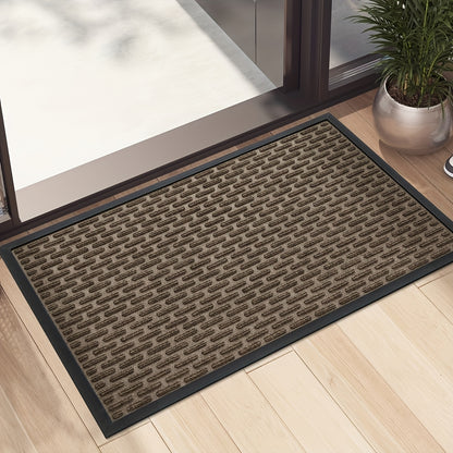 1pc, Non Slip Absorbent Front Door Mat, Dirt Resistant Welcome Door Mat Low Profile Entryway Mat For Inside House Entry, Patio, Garage, Perfect For Home Decoration, Christmas, Thanksgiving, Mother'S Day, Juneteenth