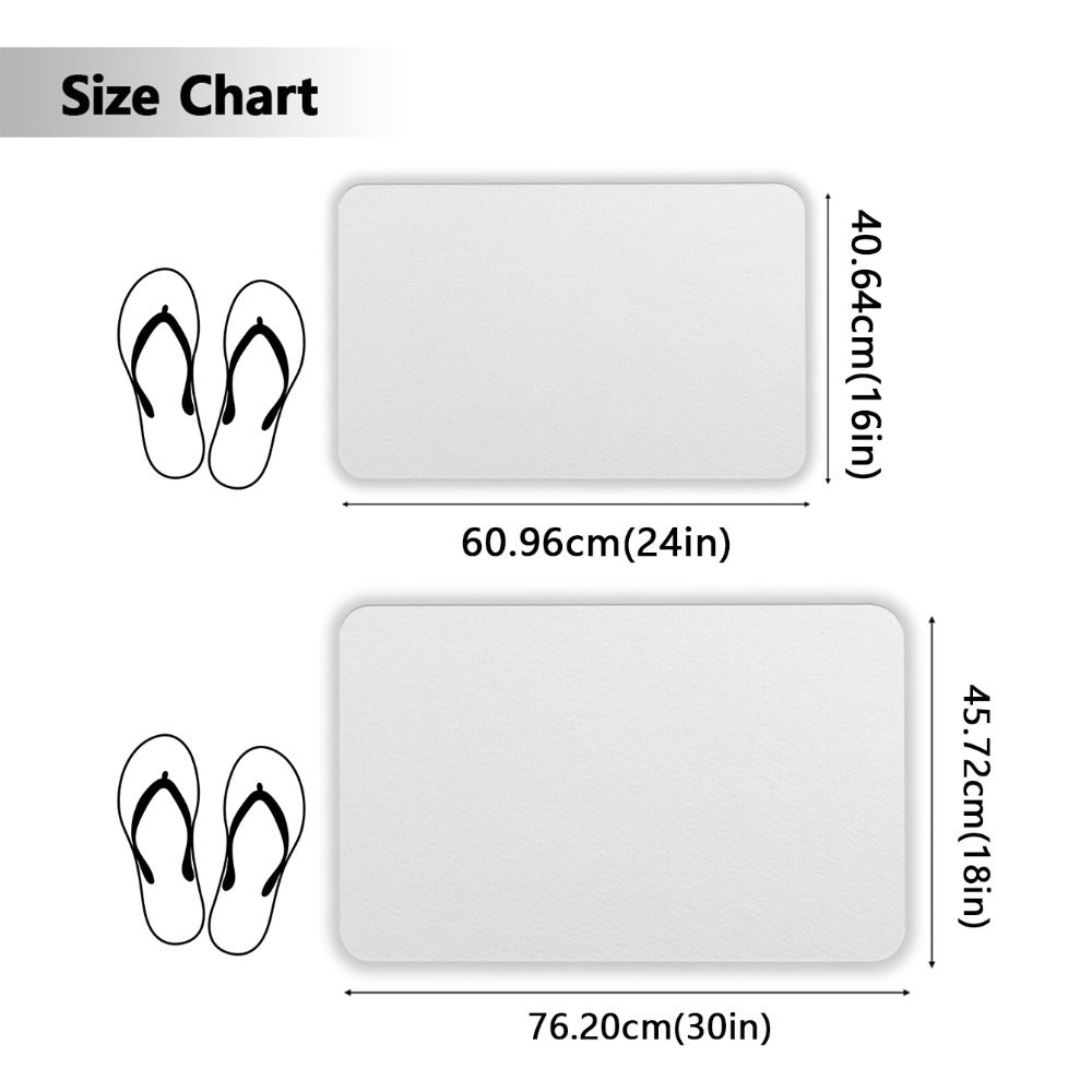 Extra Durable Dirt-Trapping Door Mat - Non-Slip, 24x16in\u002F 30x18in - Indoor\u002F Outdoor, Low-Profile, Easy-Clean Home Gift