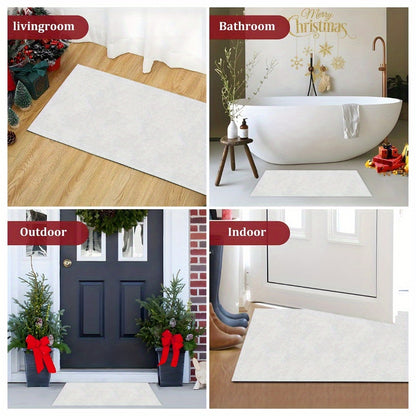 Extra Durable Dirt-Trapping Door Mat - Non-Slip, 24x16in\u002F 30x18in - Indoor\u002F Outdoor, Low-Profile, Easy-Clean Home Gift