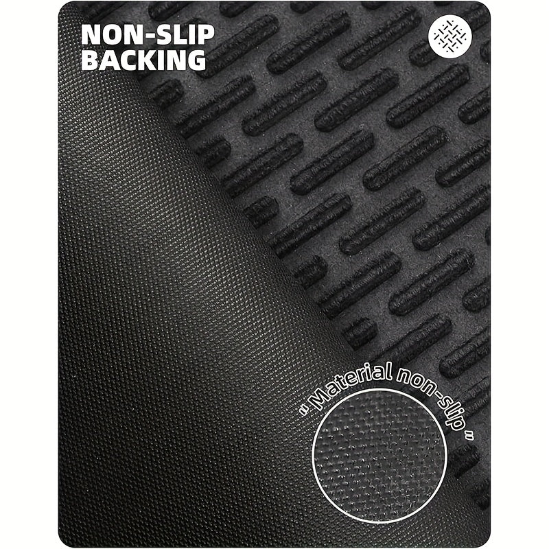 1pc, Non Slip Absorbent Front Door Mat, Dirt Resistant Welcome Door Mat Low Profile Entryway Mat For Inside House Entry, Patio, Garage, Perfect For Home Decoration, Christmas, Thanksgiving, Mother'S Day, Juneteenth