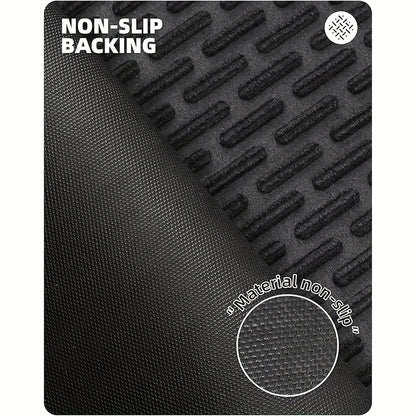 1pc, Non Slip Absorbent Front Door Mat, Dirt Resistant Welcome Door Mat Low Profile Entryway Mat For Inside House Entry, Patio, Garage, Perfect For Home Decoration, Christmas, Thanksgiving, Mother'S Day, Juneteenth